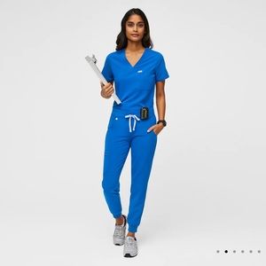 Royal Blue Figs Zamora Joggers